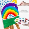 image:imageFANDAMEI 20 PCS Oval Paint Tray Palettes Plastic Paint Tray Palette Paint Palette Paint Pallets with Thumb Hole Paint Holder Tray for Kids Paint Trays for Kids Paint Trays for Acrylic Paint2