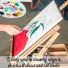 image:imageFANDAMEI 20 PCS Oval Paint Tray Palettes Plastic Paint Tray Palette Paint Palette Paint Pallets with Thumb Hole Paint Holder Tray for Kids Paint Trays for Kids Paint Trays for Acrylic Paint8