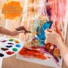 image:imageFANDAMEI 20 PCS Oval Paint Tray Palettes Plastic Paint Tray Palette Paint Palette Paint Pallets with Thumb Hole Paint Holder Tray for Kids Paint Trays for Kids Paint Trays for Acrylic Paint2