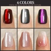 image:imageFANDAMEI Cat Eye Press On Nails 6 Colors Press On Nails Short Square Natural Fake Nails Fine Diamond Shine Glossy Ombre Cat Eye Nails for Women with Salon Quality Press on Nails Kitcat eyeombre