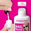 image:imageFANDAMEI Matte Press on Nails Short 12 Packs 288PCS Acrylic Fake Nails Full Cover Small Matte Short Glue on Nails with 10g Nail Tips Glue 12 Solid Color False Nails for Small Hands