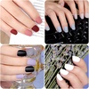 image:imageFANDAMEI Matte Press on Nails Short 12 Packs 288PCS Acrylic Fake Nails Full Cover Small Matte Short Glue on Nails with 10g Nail Tips Glue 12 Solid Color False Nails for Small Hands