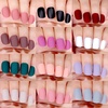 image:imageFANDAMEI Matte Press on Nails Short 12 Packs 288PCS Acrylic Fake Nails Full Cover Small Matte Short Glue on Nails with 10g Nail Tips Glue 12 Solid Color False Nails for Small Hands
