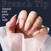 image:imageFANDAMEI Press on Nails 24 Colors 576PCS Press on Nails Almond Matte Glossy Fake Nails Short Almond Glitter Fake Nails Press on Nails French Tip Natural for Nail Artmatteglossyglitterfrench almond nails