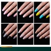 image:imageFANDAMEI Press on Nails 24 Colors 576PCS Press on Nails Almond Matte Glossy Fake Nails Short Almond Glitter Fake Nails Press on Nails French Tip Natural for Nail Artcat eyeglossyglitterfrench oval nails