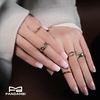 image:imageFANDAMEI Press on Nails 24 Colors 576PCS Press on Nails Short Square Matte Glossy Glitter Nails Short Round Natural Fit Lightweight Fake Nails Natural for Nail Artmatteglossyglitterfrench tip