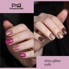 image:imageFANDAMEI Press on Nails 24 Colors 576PCS Press on Nails Short Square Matte Glossy Glitter Nails Short Round Natural Fit Lightweight Fake Nails Natural for Nail Artcat eyeglossyglitterfrench tip
