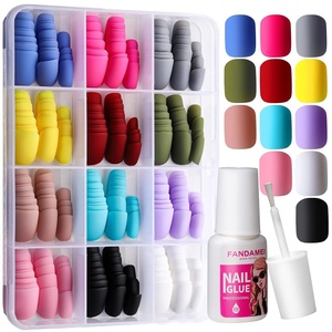 image:imageFANDAMEI Matte Press on Nails Short