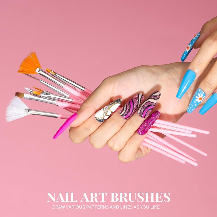 FANDAMEI Official | DIY Nail Art Supplies, Press On Nails, Manicure Pedicure Tools & Festival Makeup Glitter