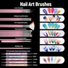 image:imageFANDAMEI Nail Kit With Nail Tips Press On Nails Nail Art Kit Nail Tools Nail Art Brushes Nail Stand Dotting Tools French Tip Nails Full Cover Almond Shape Tools For DIY Nails At Home Salon