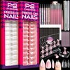 image:imageFANDAMEI Nail Kit With Nail Tips Press On Nails Nail Art Kit Nail Tools Nail Art Brushes Nail Stand Dotting Tools French Tip Nails Full Cover Almond Shape Tools For DIY Nails At Home Salon